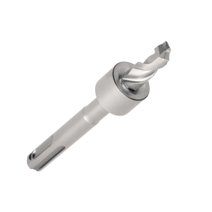 Milwaukee 48-20-7651 4-Cutter Stop Hammer Drill Bit, 3/8 in Drill Bit, 25/64 in SDS-Plus Shank, Carbide Cutting Edge, 1-1/16 in OAL